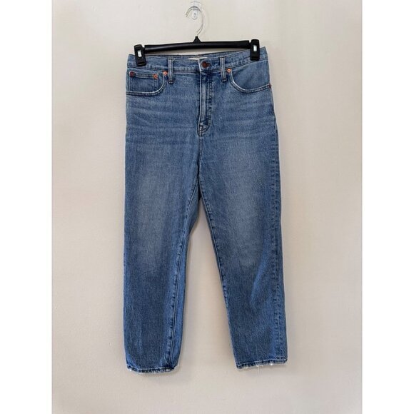 Madewell Denim - Madewell Classic Straight Jeans in Peralta Wash 28 5 pocket mom jeans high rise